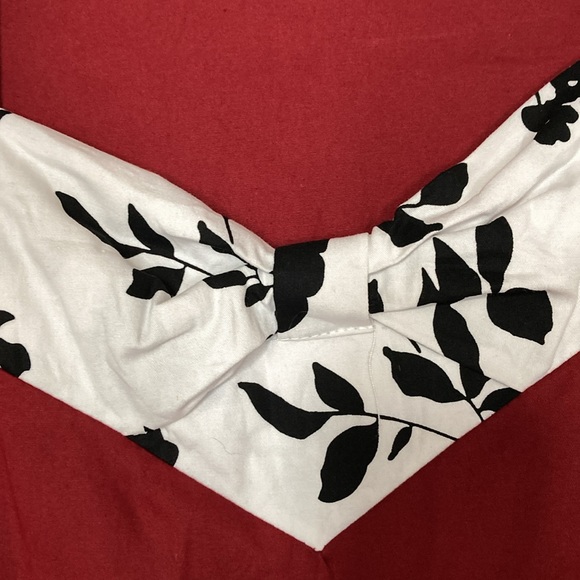 SWING DRESS/ Retro dress/ pin up dress/ maroon Size Lg - Picture 6 of 16